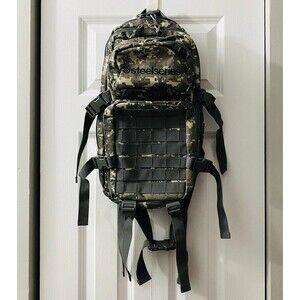 Steelseries Camouflage Tactical Backpack Outdoor Camping Hiking Hunting NWOT